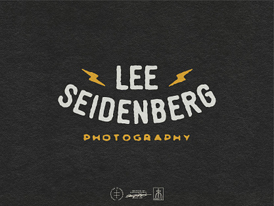 Lee Seidenberg Photography font hand drawn hand lettering lettering logo logo design logo designer logodesign logotype minimal minimalist retro sans serif simple type typeface typographic typography vintage wordmark