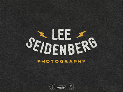 Lee Seidenberg Photography font hand drawn hand lettering lettering logo logo design logo designer logodesign logotype minimal minimalist retro sans serif simple type typeface typographic typography vintage wordmark