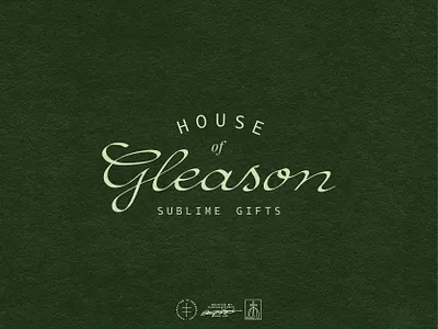 House of Gleason branding elegant font logo logo design logo designer logotype minimal minimalist minimalist logo monospace sans serif script simple sophisticated type typeface typographic typography wordmark