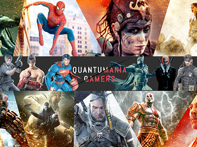 YouTube cover image for channel: QUANTUMANIA Gemers graphic design quatumania gamers youtube cover ui youtube art youtube cover youtube cover art youtube cover graphics