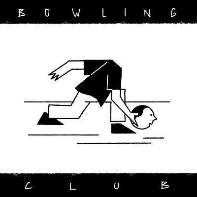 Bowling club abstract bauhaus black and white bowling branding cartoon character funny geometric hand drawn illustration line art lineart lo fi minimal minimalist simple sports weird