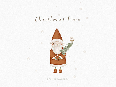 Christmas Santa illustration christmas christmas clipart christmas graphic cute illustration illustration kids illustration santa winter xmax