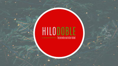 Hilodoble Christmas material branding design graphic design illustration logo marketing ui