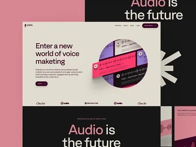 Para AI Website ai animation motion website