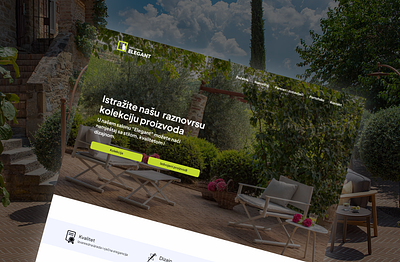 Elevating Trendy Home Elegant mobile redesign responsive design ui ux web design