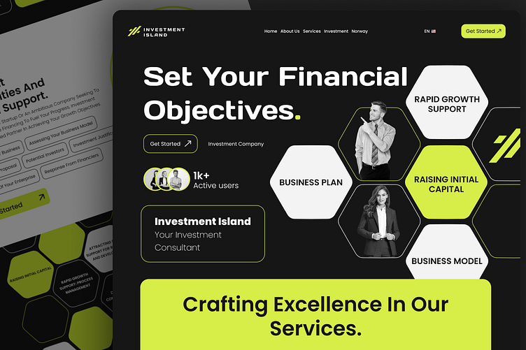 Investment Island by Danyil WAM on Dribbble