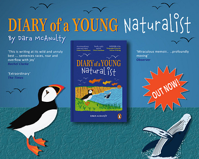Diary of a Young Naturalist book book cover design drawing graphic design illustration typography