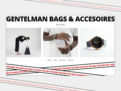 First screen design branding development graphic design landingpage site ui web design website