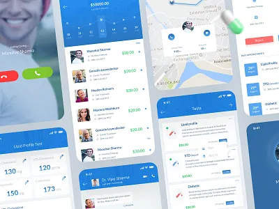 Medicore Healthcare App ambulance booking app design digital health healthcare app healthcare innovation healthcare technology healthcare ui healthcare ux healthtech lab test management medical design medical ux mobile app patient care symptom tracker telehealth user interface uxui design virtual consultation wellness app