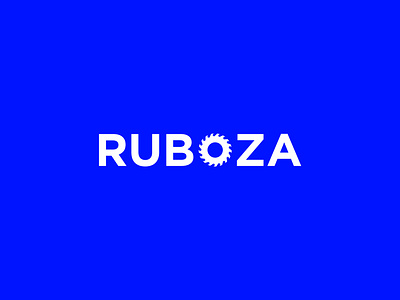 Ruboza logo design abstract art blue brand identity branding clean design flat graphic design icon illustration illustrator logo logo design logotype minimal ui ux vector visual identity