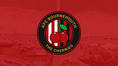 AFC Bournemouth Badge Redesign bournemouth design football graphic design illustration logo sport typography