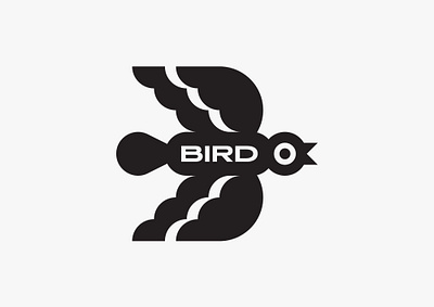 Flying Creature animal bird branding design digital fly geometric icon illustration indonesia logo minimal simple symbol vector