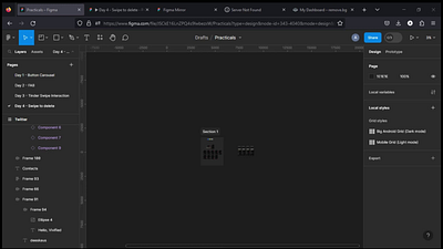 Day 3: Swipe to delete interaction animation design product design ui ui ux