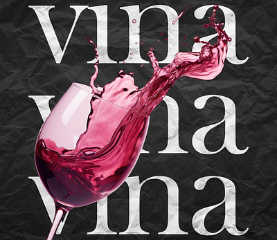 Баннер для винного магазина graphic design wine