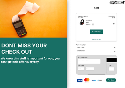 Credit Card Checkout page checkout checkoutpage creditcard dailyui ui uiuxdesign