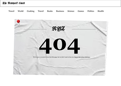 Newspaper 404 page newpaper 404 page newspaper newspaper website