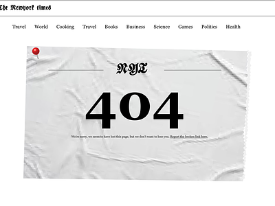 Newspaper 404 page newpaper 404 page newspaper newspaper website