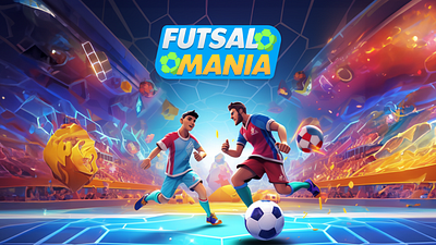 Futsal Mania - Game UI/UX Case Study android case design fifa football futsal game graphic ios mania mobile study ui ux