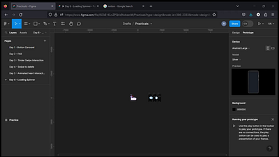 Day 5 and 6: Micro-interactions design figma product design ui ui ux