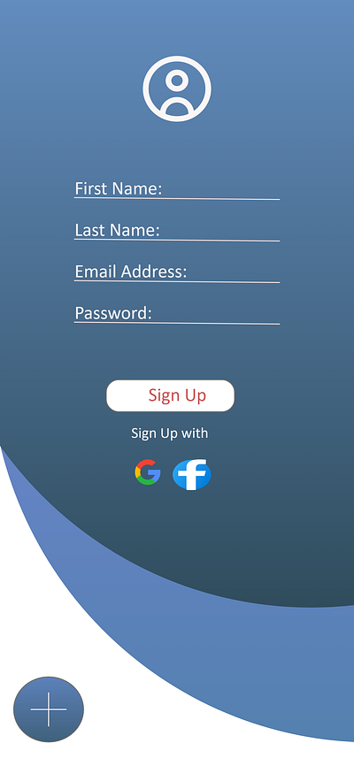 Sign Up Page #dailyUI Challenge #001 #adobexd app app design sign up ui
