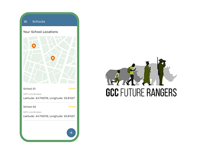 Future Rangers - GCC - Android app android interaction design mobile ui ux