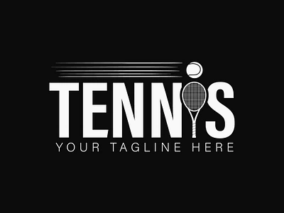 Tennis Logo Design brand identity branding creative logo custom logo custom tshirt design design graphic design logo logo design logo designer logos logo designing minimalist logo modern logo racket logo sport logo tennis logo tennis logo design tennis typography typography logo