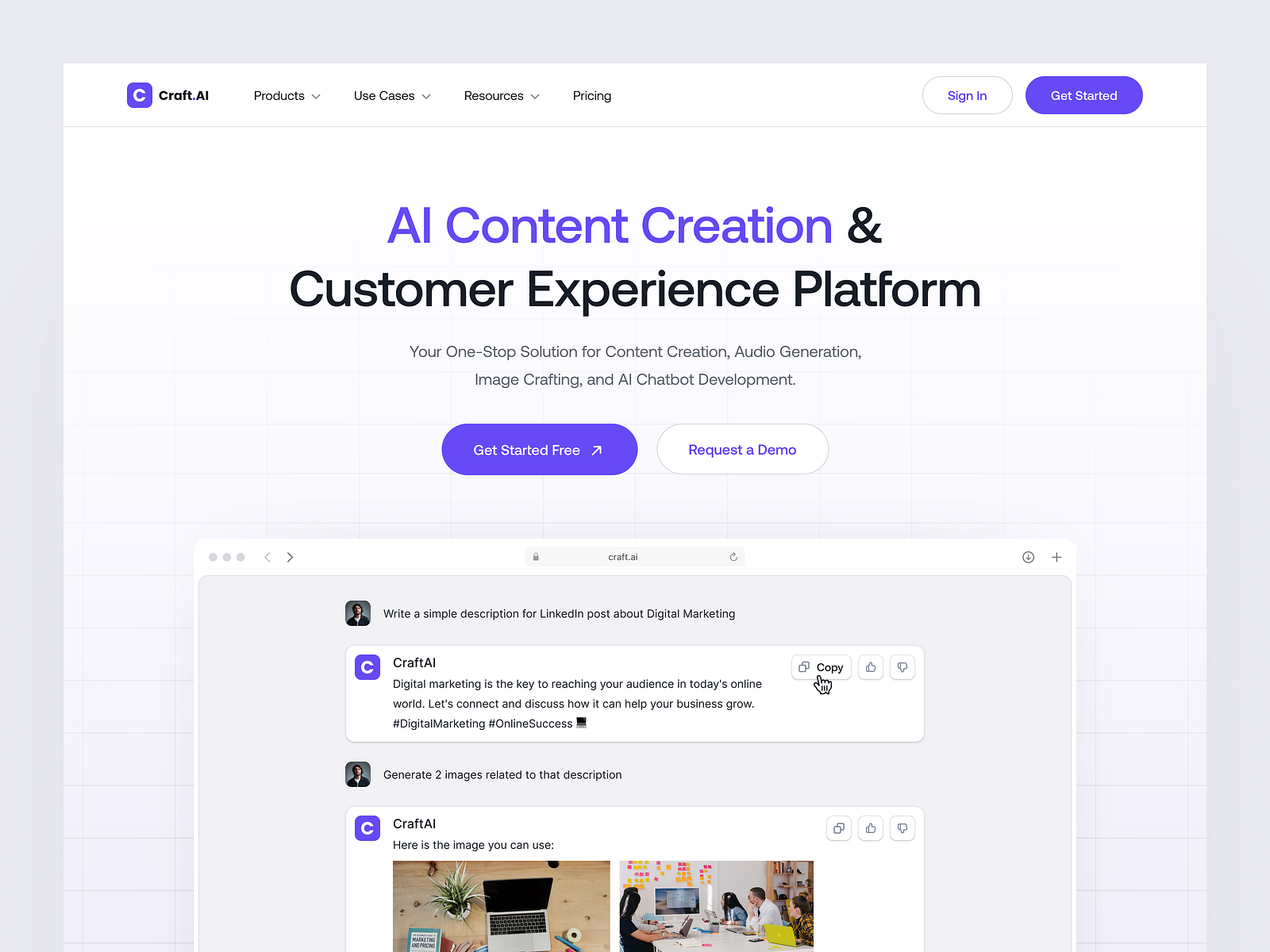 AI Artificial Intelligence - Hero Section by Malik Wibowo 😾 on Dribbble