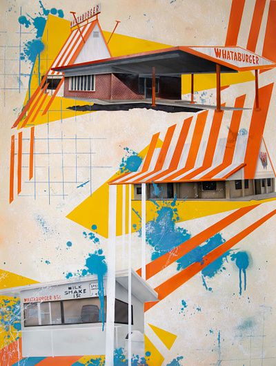 What a Time to Remember architecture art branding design graphic design whataburger