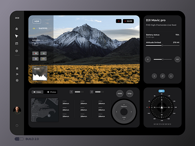 DJI UI Concept build 2.0 ui