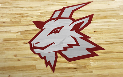 Goat Athletics Logo basketball goat illustration logo sports sports design