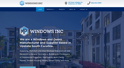 MP Windows Website Design ui ux website