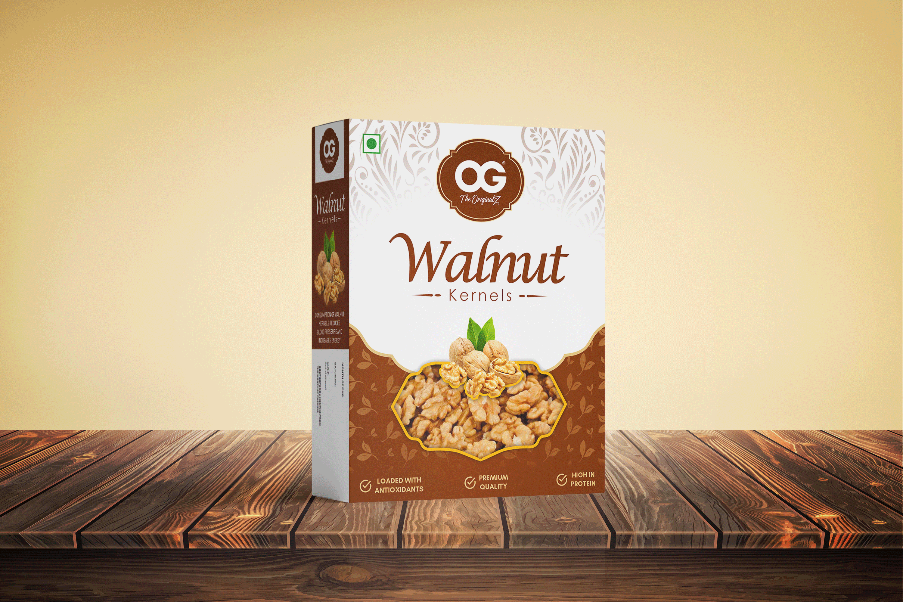 Dry Fruit Packaging Box Design - OG by Bilal Ali on Dribbble