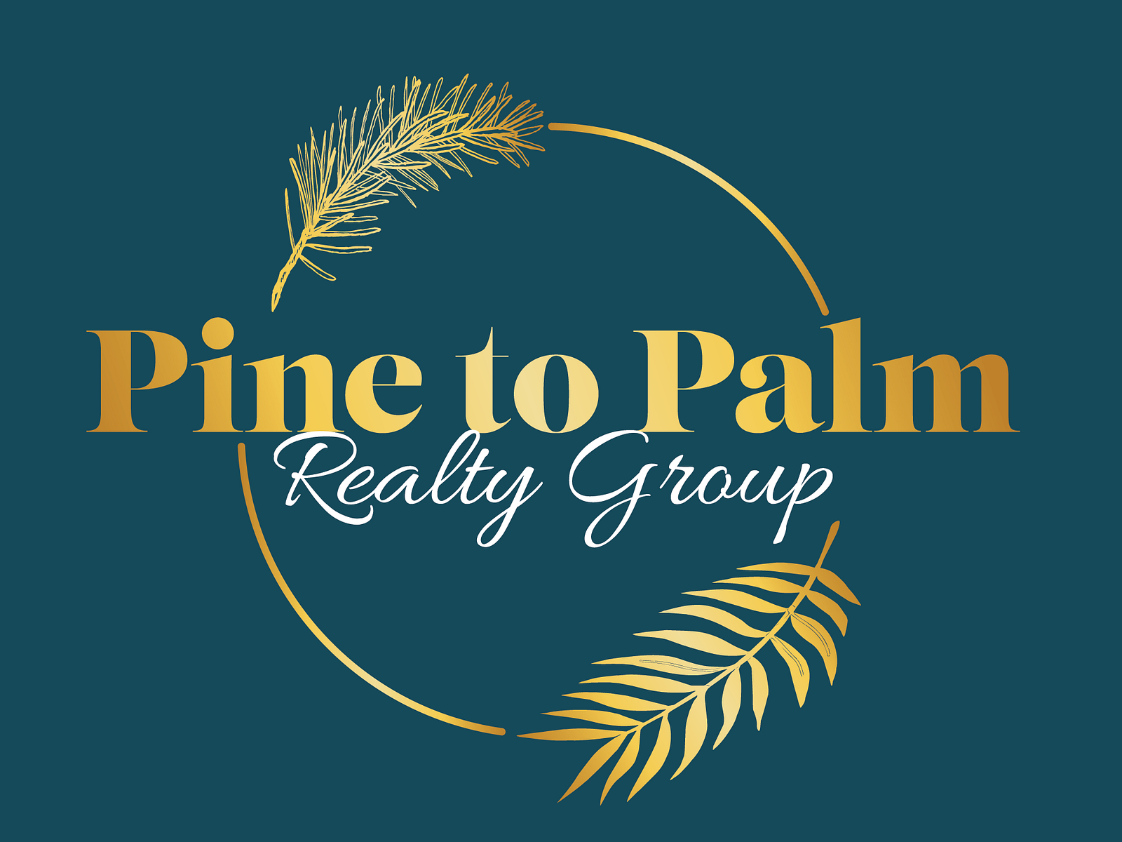 Pine to Palm Realty Group Rebrand by Lina Maslo on Dribbble