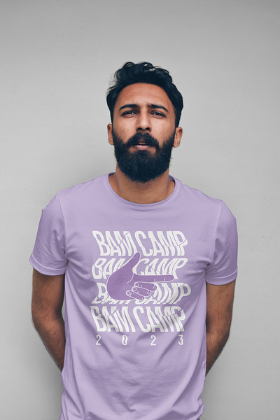 BAM Camp T-Shirt Design branding graphic design