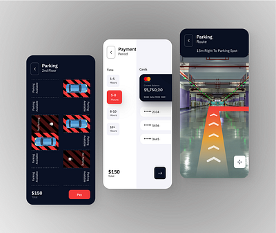 Car Parking Mobile App app appdesign application carparking design figma mobileapp parking problemsolving productdesign ui uidesign uiux uiuxdesign uiuxdesigner ux uxdesign