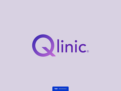 Qlinic Logo branding design graphic design healthcare healthcare app identity isotype logo logo design logotype medical app product vector