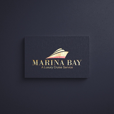 A luxury cruise logo design 🚢 branding desi design graphic design logo typography ui vector