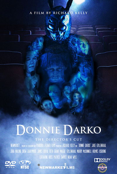 Donnie Darko Alternate Movie Poster donnie darko graphic design manipulation movie movie poster photoshop poster