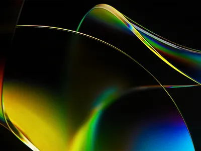 3D glasses 3d 3dmodel abstract background black dark glass illustration luxury