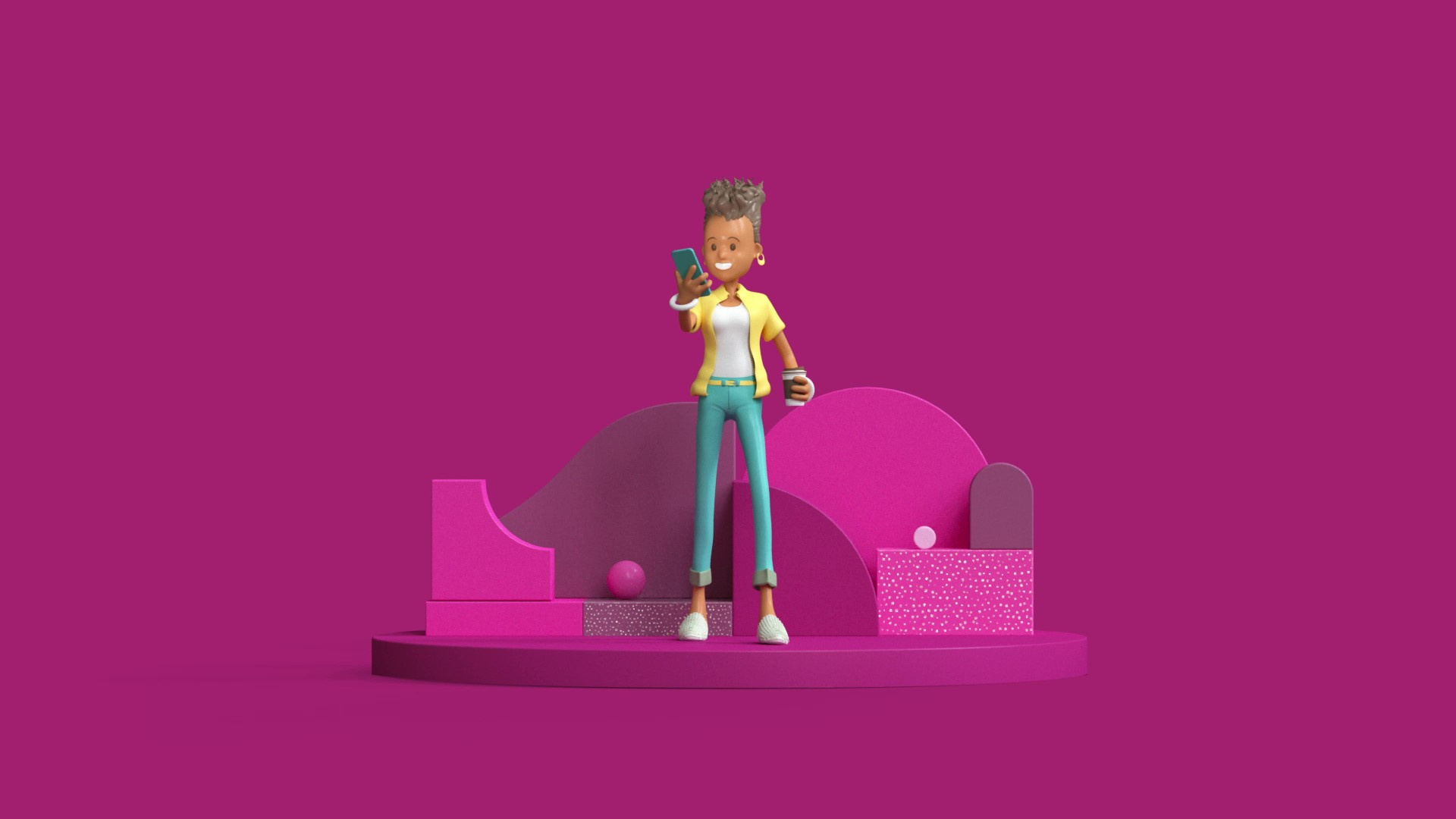 3D loop animation 3d animation livewallpaper loop