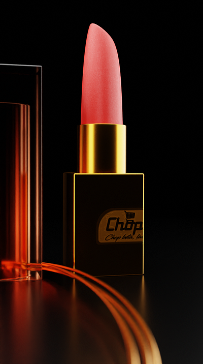lipstick 3d animation branding motion graphics