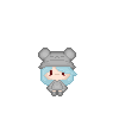 Koala Girl - Pixel Art anime branding chibi cute design graphic design illustration logo ui vector