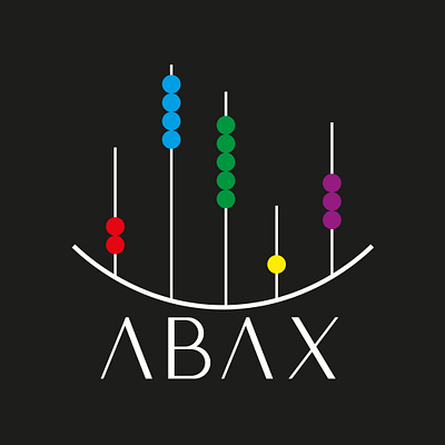 ABAX VR. 1 graphic design logo
