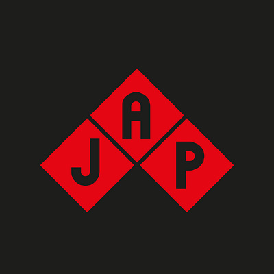 JAP graphic design logo