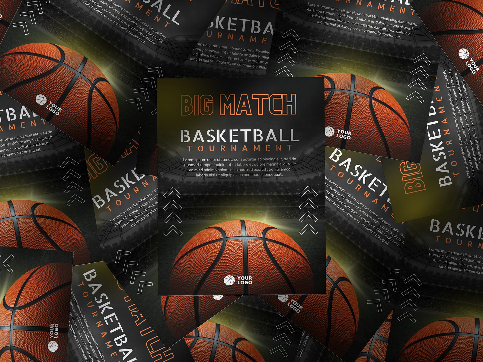 Basket Ball Match Poster Design by Kinza Idrees (Graphic Maestro) on