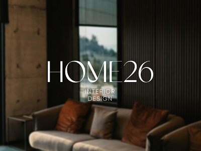 Home26 - Logo design femme interior design interior logo logo logo design minimal minimal logo minimalism studio design studio logo