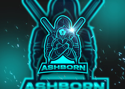 AshBorn Mascout Logo logo mascout modern new