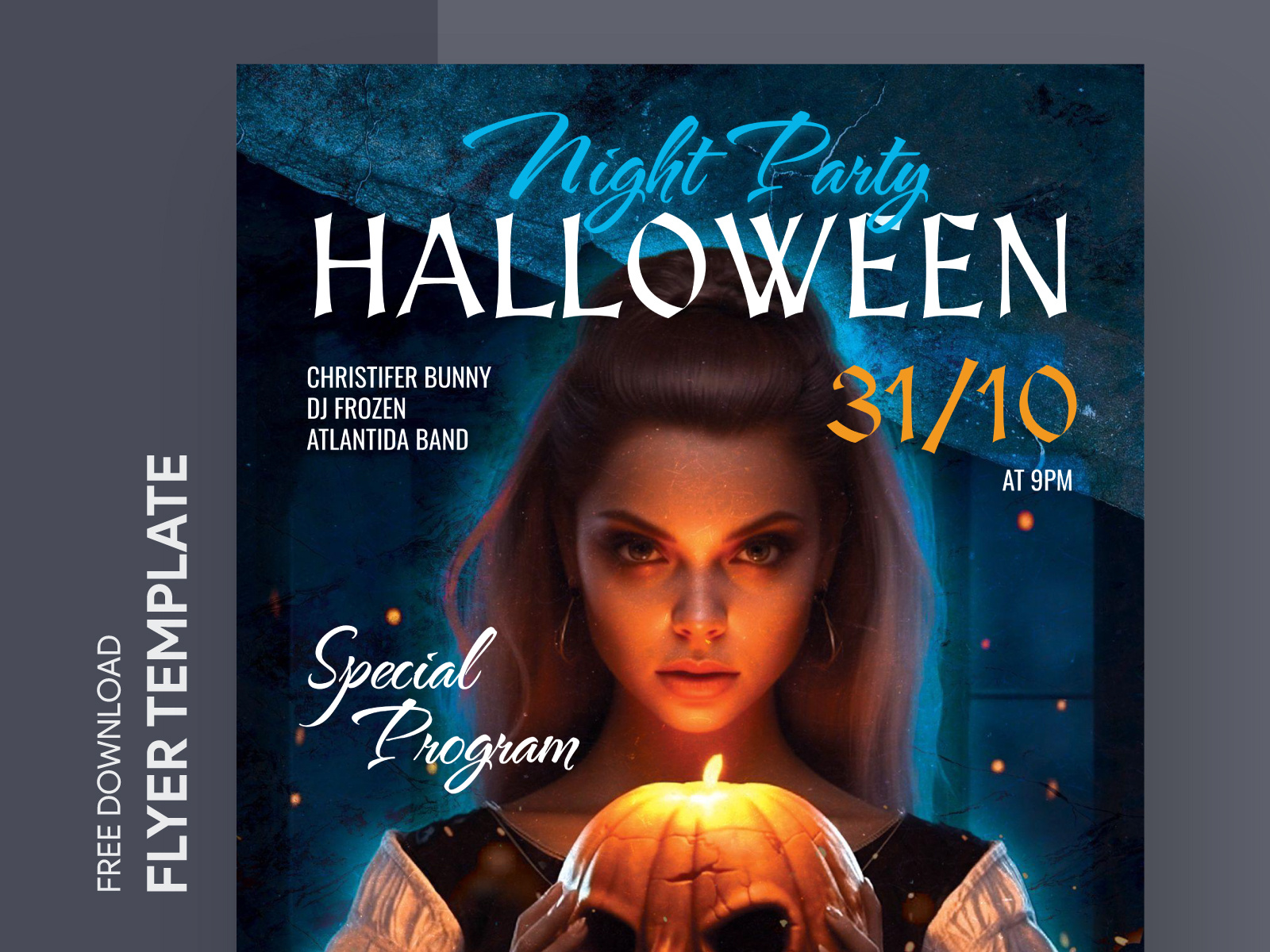 Halloween Night Party Flyer Free Google Docs Template by Free Google