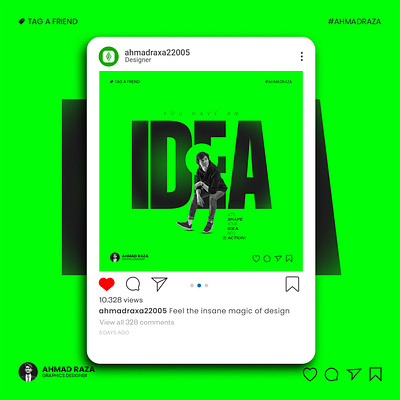 Idea..... design media modern post social