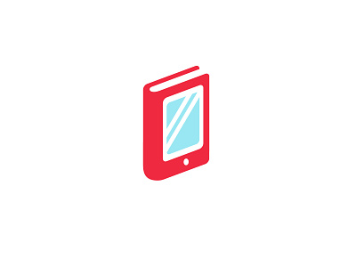 Phonebook app book branding design geometric logo logodesign mobile modern phone